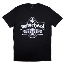 Motorhead 50 Years Ace Wings Emblem T Shirt