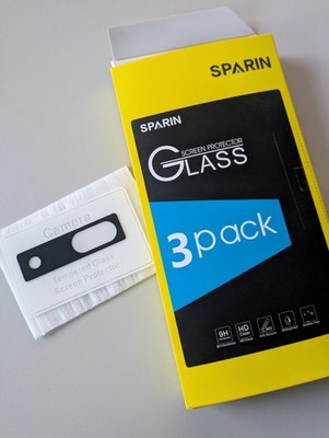 Kamera Schutzglas für Google Pixel 7A - schwarz glänzend von Sparin