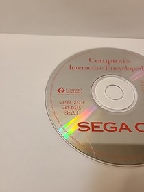 Compton's Interactive Encyclopedia Sega CD Not For Resale RaRe ReD DiSC 2.01s