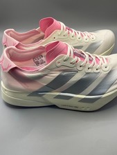 adidas WMNS Adizero Adios Pro 4 Core White Silver Metallic JQ4446 Women's Size