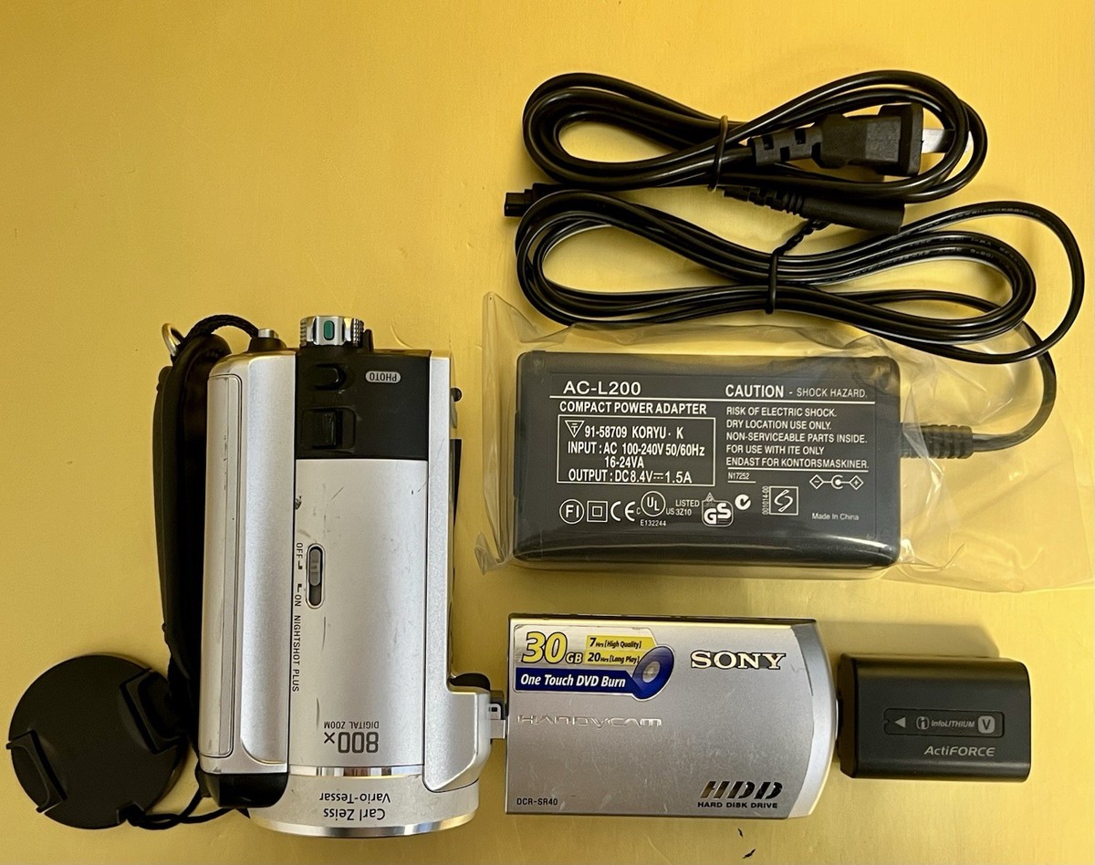 SONY DCR-HC40 充電器欠品 Amazon.com : Battery Charger for