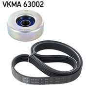 SKF Vkma 63002 Keilrippenriemensatz FüR Honda