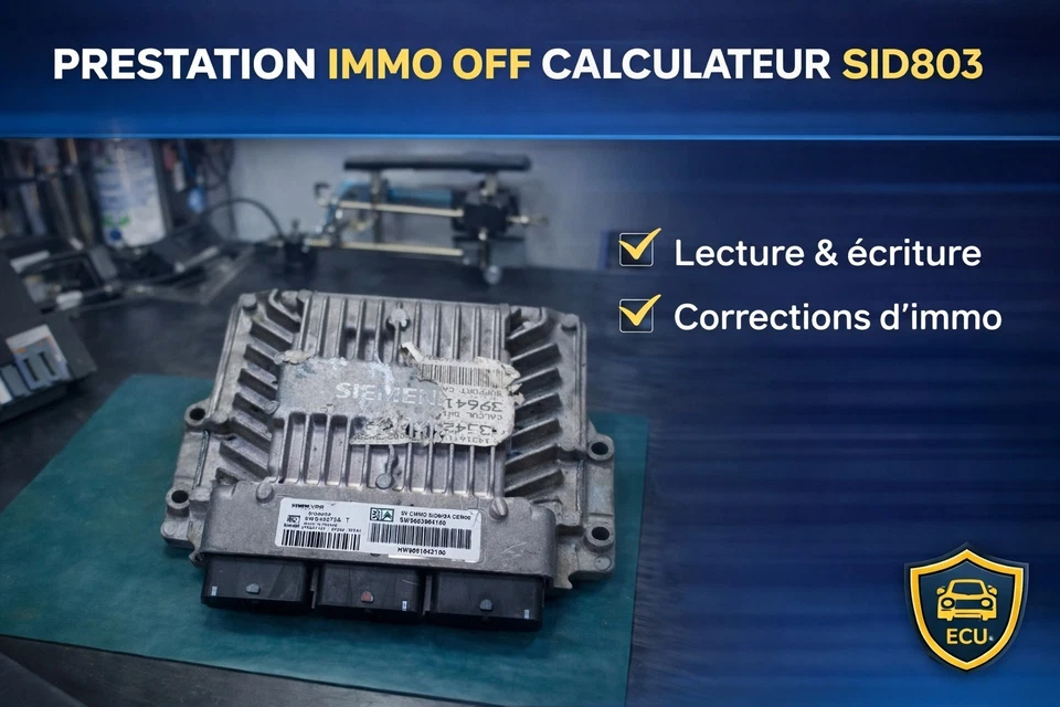 Forfait Immo Off SID803 / SID803A - Photo 1/1