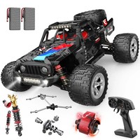 DEERC 1/10 Brushless RC Car 60KMH 4x4 3S Off-Road Monster Truck w/ Spare Tire