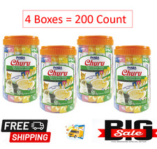 4 Boxes Inaba Churu Puree Lickable Cat Treat Variety Pack - Tuna  Chicken