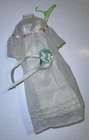 🔥 Vintage 1970 Mattel Francie Clothing #1244 Wedding Whirl Dress and Flowers