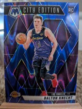 Dalton Knecht RC #/149 - Blue Seismic - 2024-25 Panini Mosaic #271 City Edition