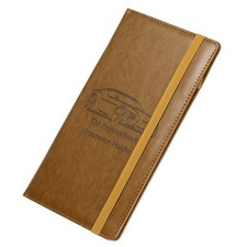 24 x 12.8 cm PU Leather Car Registration and Insurance Holder, Brown