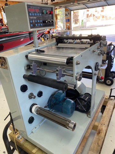Slitting Machine for OPP, PET, Adhesive Tape, Label Slitter JFQ-320