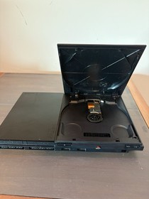 Sony PlayStation 2 SCPH-90001 PS2 Slim Console with Controller Tested Works! 