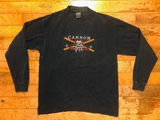 Vintage 80s Ouray Sportswear Cannon Mountain NH Long Sleeve Shirt USA Made L