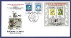 1996 Pitcairn Islands FDC "China '96" issue #450-2
