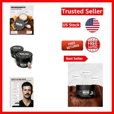 Gentlemen's Grooming: MUDstache 2 oz Unscented Mustache Wax - All-Day Control