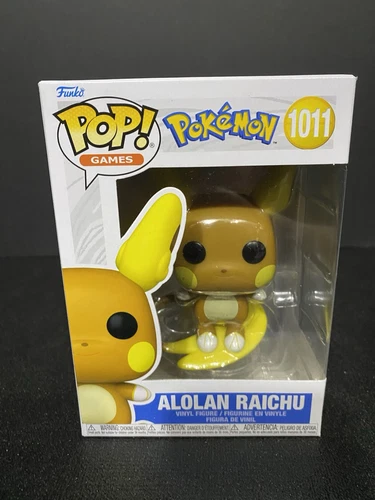 FUNKO POP ! ALOLAN RTAICHU 1011 POKEMON POP GAMES DB6