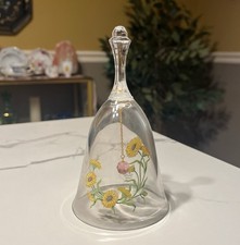 Vintage 1980’s 24% Full Lead Crystal Birthday Bell October