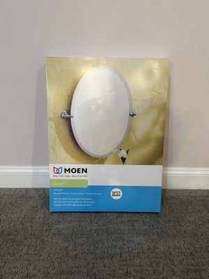 Moen DN6892BN Brushed Nickel Sage 23''W X 26''H Wall Mounted Mirror W/Spotresist