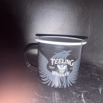 TEELING IRISH WHISKEY METAL/ENAMEL CUPS REBORN 2012 BRAND NEW IN BOX