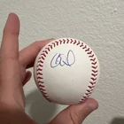 COLE HAMELS SIGNED BASEBALL PHILLIES RANGERS CUBS