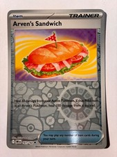 Arven's Sandwich #161/182 Destined Rivals Uncommon Pokemon Reverse Holo NM