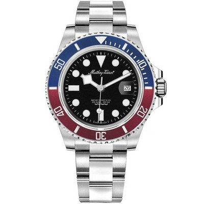 Mathey Tissot Men's Mathy Jumbo Black Dial Watch - H906AR | eBay