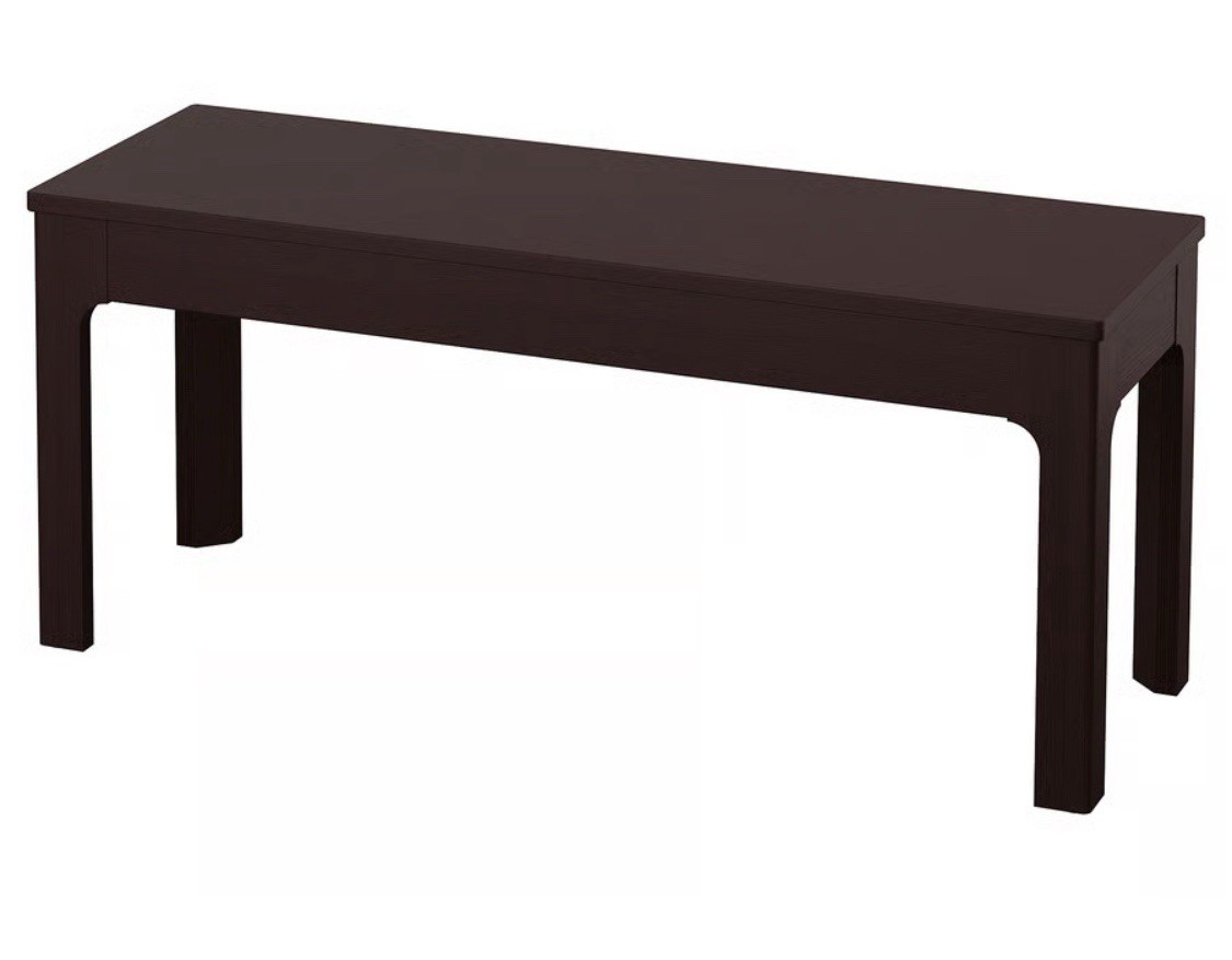 Brand New Ikea EKEDALEN Bench, dark brown, 105 cm x 36 cm, 403.407