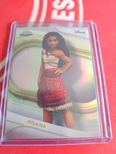 Topps 2025 Chrome Disney Moana Silver Refractor Card #10