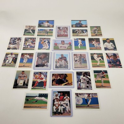 1993 Upper Deck GOLD HOLOGRAM Cleveland Indians Lot (29) - Manny Ramirez RC NM