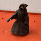 Vintage 1977 Kenner Star Wars JAWA Complete with Fabric Hood & Gun Action Figure