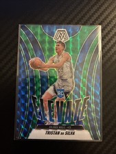 2024-25 Panini Mosaic - Elevate Tristan da Silva #19 Green Mosaic Prizm (RC)