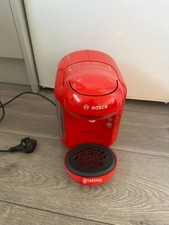 Bosch Coffee Machine - TASSIMO Vivy 2, 1300W, 0.7L, One Button Operation - Red