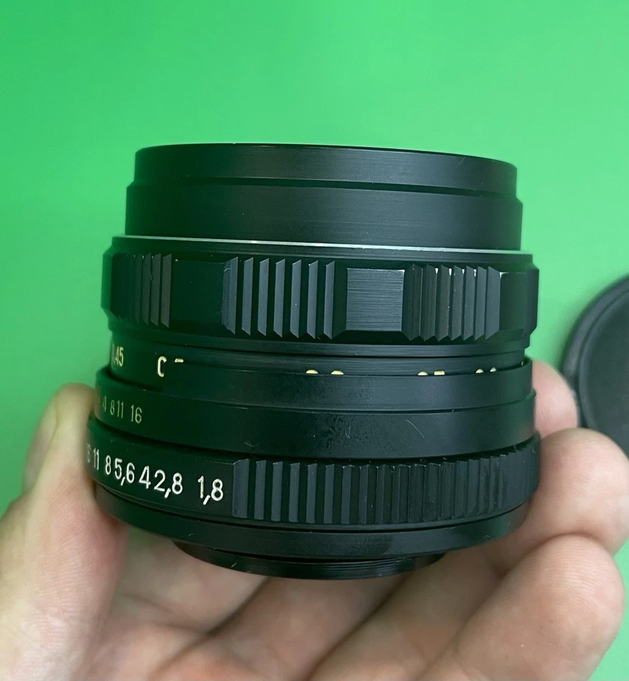 MC Helios 77M-4 50mm f/1.8 Lens M42 Mount+Front Cap S/N91020754 - Image 3 of 4