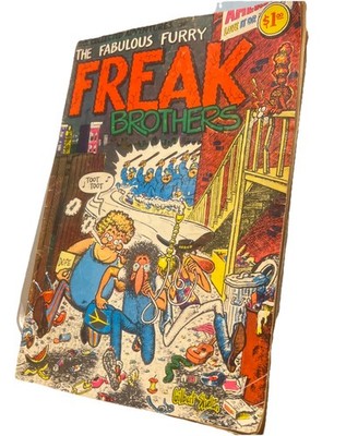 The Fabulous Furry Freak Brothers #1 First Printing (Rip Off Press 1971)
