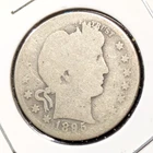 1895 O Barber Silver Quarter Dollar 25c Twenty Five Cents New Orleans Mint*398