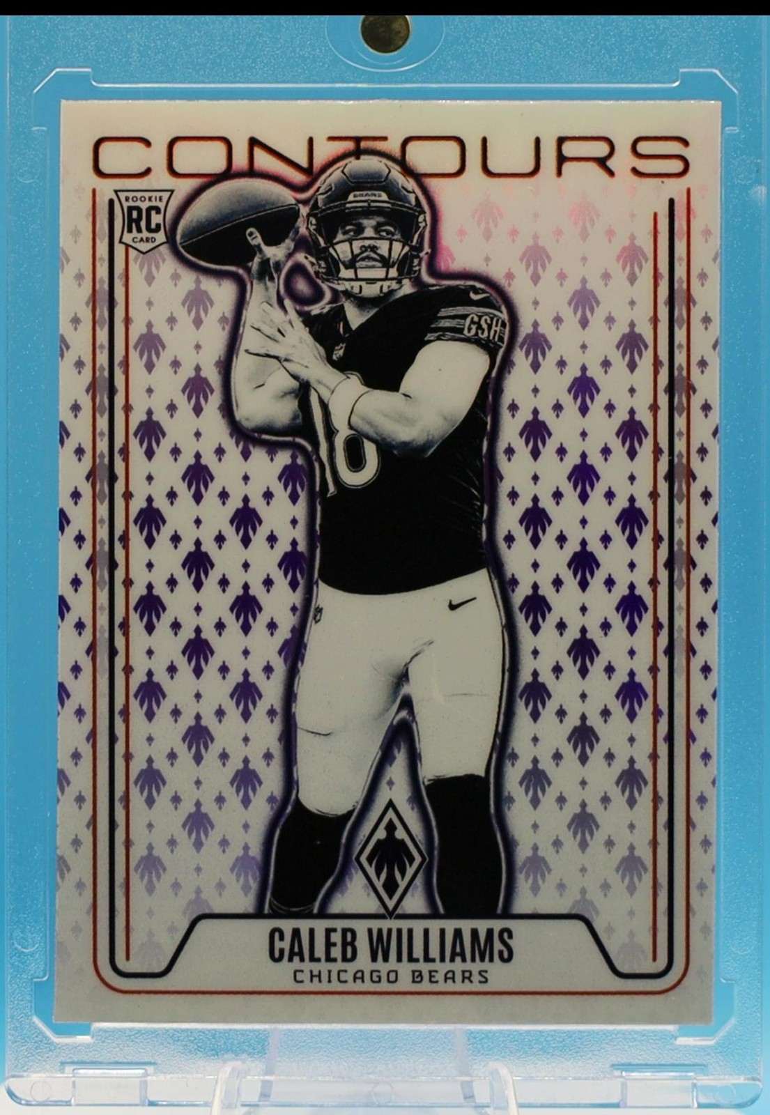 2024 Panini Phoenix Caleb Williams Contours Hyper #CON-CWS