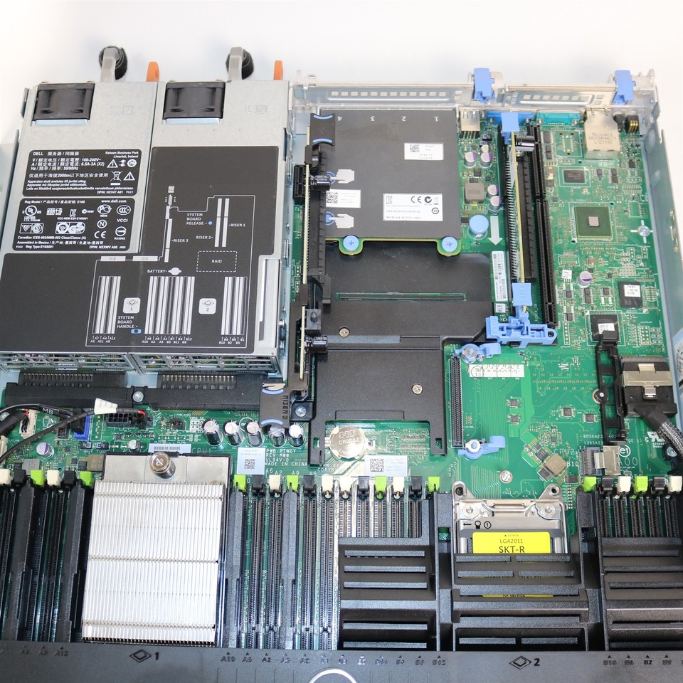 Dell PowerEdge R620 Server Chassis Motherboard 2x 495W PS No CPU | No ...