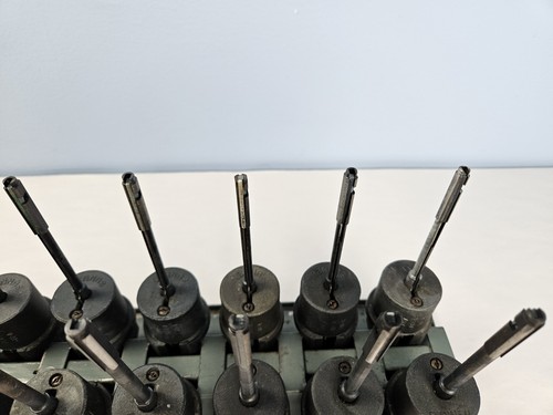 Sunnen Hon Dorn Adapter Rack Set Sortiment 16 Stück ungeprüft für Teile - Bild 10 von 22