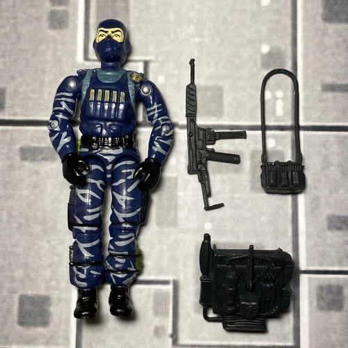 GI Joe Black Major Custom Navy SEAL Beach Head 3.75” Action Figure/Accessories