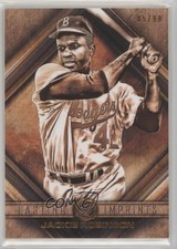 2016 Topps Legacies of Baseball Lasting Imprints 85/99 Jackie Robinson HOF 0aa