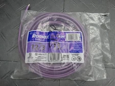 Southwire 15 ft. 12/3 Solid Romex Type NM-B WG Non-Metallic Ground Wire 63947826