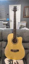 Stagg acoustic electric bass guitar Model AB203CE-N