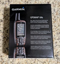 Garmin GPSMAP 64S Handheld GPS with Carabiner Clip - Barely used, fantastic cond