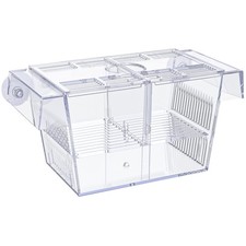 Pawfly Aquarium Fish Breeding Box Acrylic Hatchery Incubator Tank with Suctio...