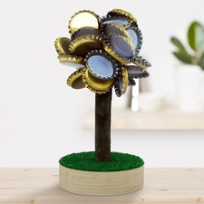 Monsterzeug Bierbaum Kronkorkensammler - origineller Kronkorken Magnet
