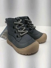 Cat and Jack Charcoal Gray Fox Boots Toddler Size 5 - NWT
