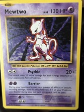 Pokémon Mewtwo Basic Regular 2016 TCG Card Lot 51/108 23/102 11/110 (3 Cards)