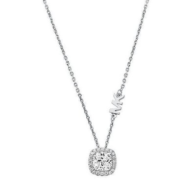 Michael Kors MK Logo Anhänger Silber Halskette MKC1407AN040 144648534