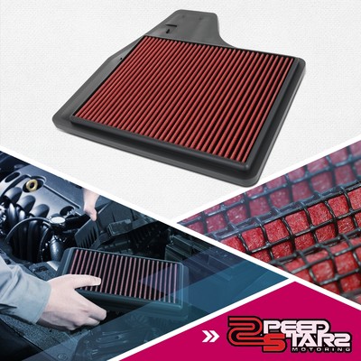 RED DURABLE DROP-IN PANEL AIR FILTER REPLACE FOR 2013-2018 NISSAN ALTIMA 2.5L