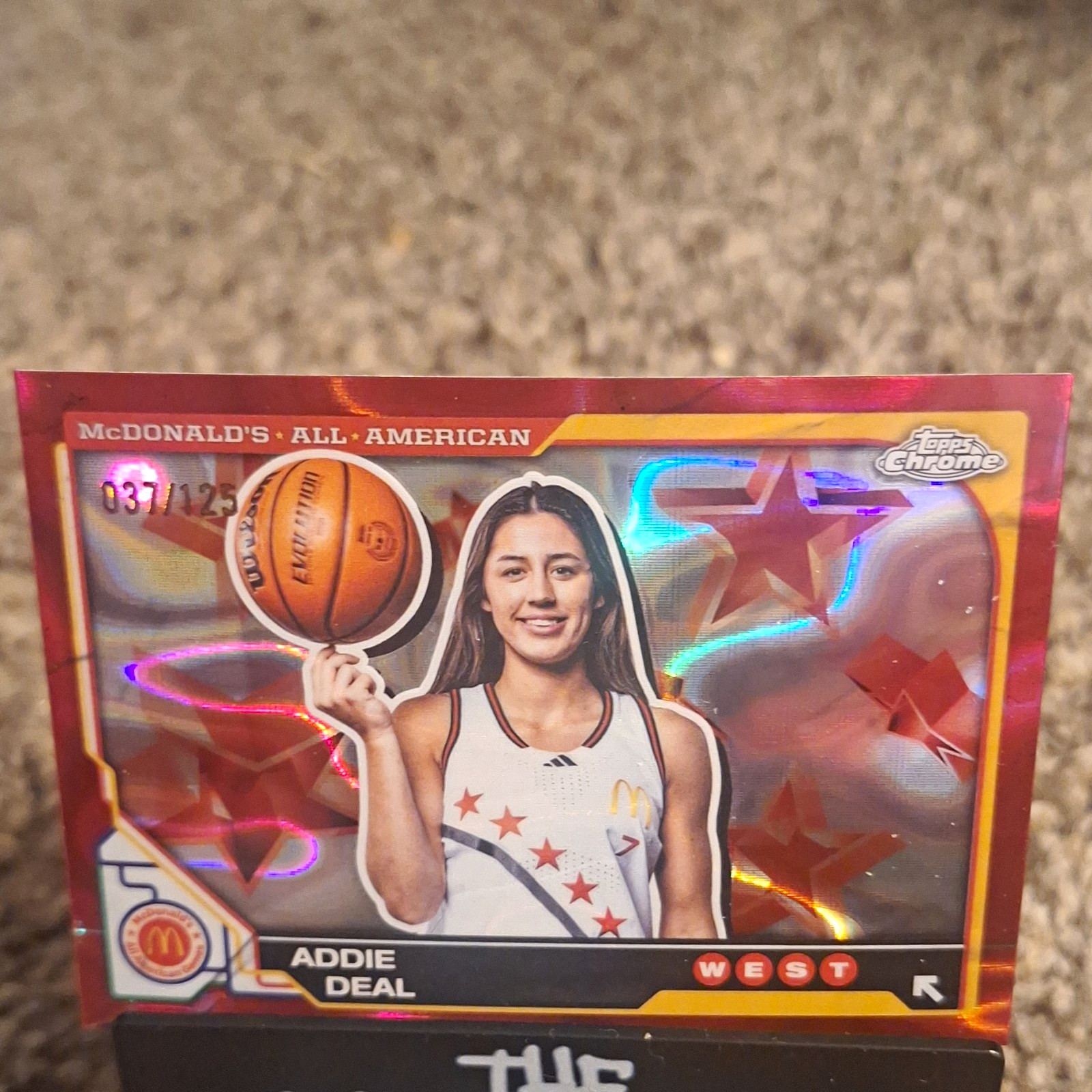 Topps 2025 Topps Chrome McDonald's All-American Addie Deal #67 Iowa /125