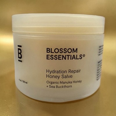 NWOB~ Blossom Essentials Hydration Repair Salve 4 oz 120 mL Manuka Honey Organic