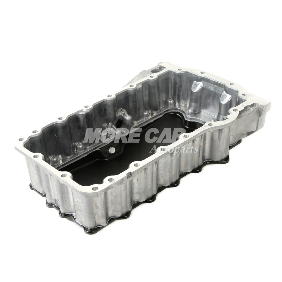 Panela de óleo do motor para 02-10 Volkswagen Jetta Beetle Golf Clasico Seat Ibiza 1.8 2.0 - Imagem 3 de 4